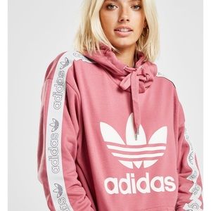 Adidas Originals Cotton Tape Overhead Hoodie!